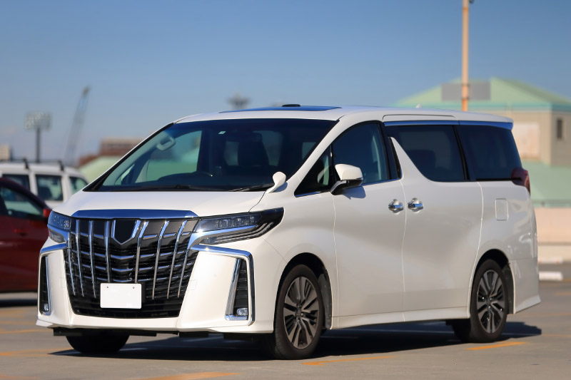 Toyota Alphard-class luxury vehicle
